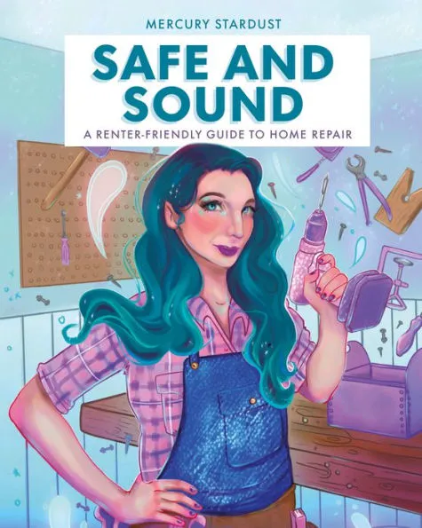 Book cover. Safe and Sound by Mercury Stardust.